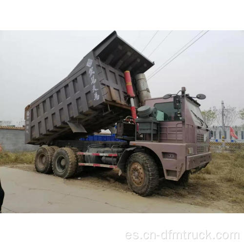 Camión volquete para minería de cuerpo ancho